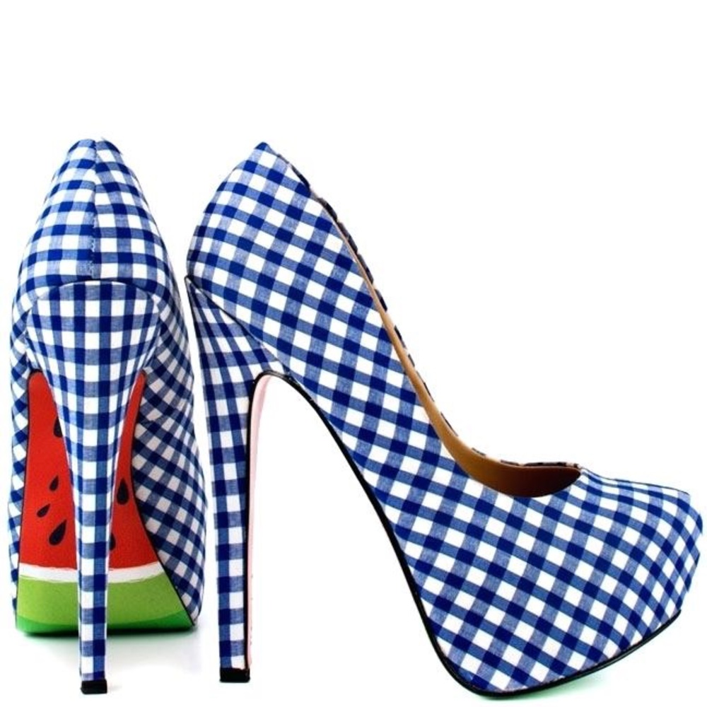Taylor Says ‘Melons’ Gingham Platforms 🍉 7